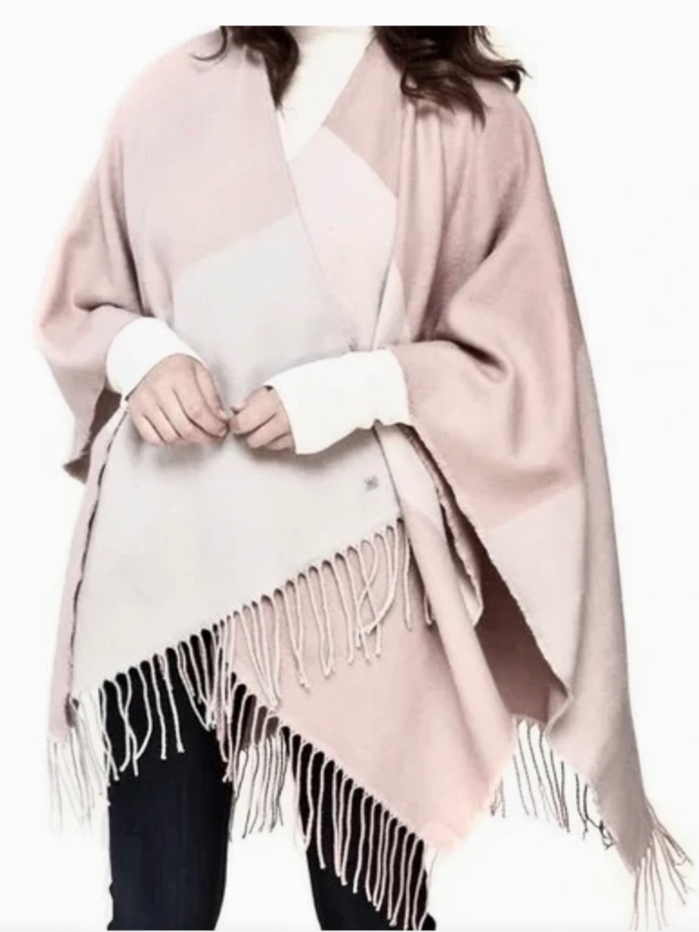 * Host Pick* SOIA & KYO Mirel Woven Scarfigan Cape - Picture 1 of 9